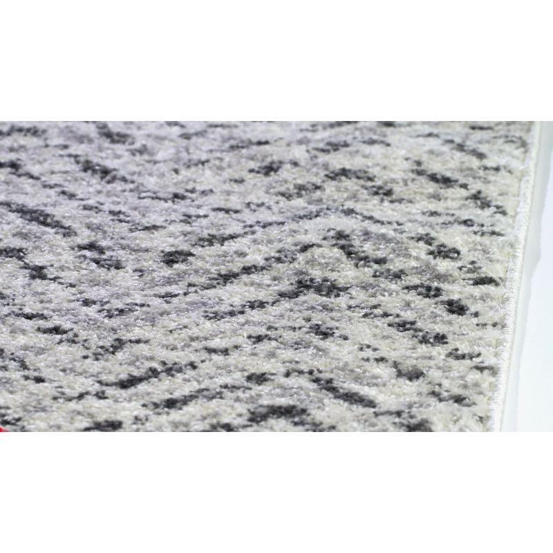 Adirondack ADR104 Power Loomed Accent Rug - Ivory/Charcoal - 3'x5' - Safavieh.