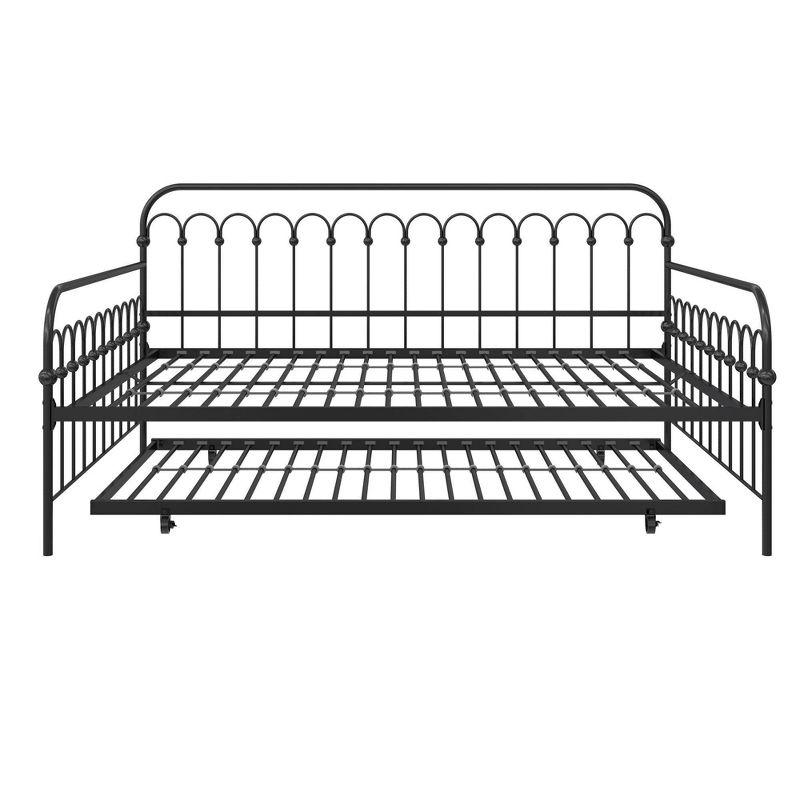 Bright Pop Metal Daybed with Trundle