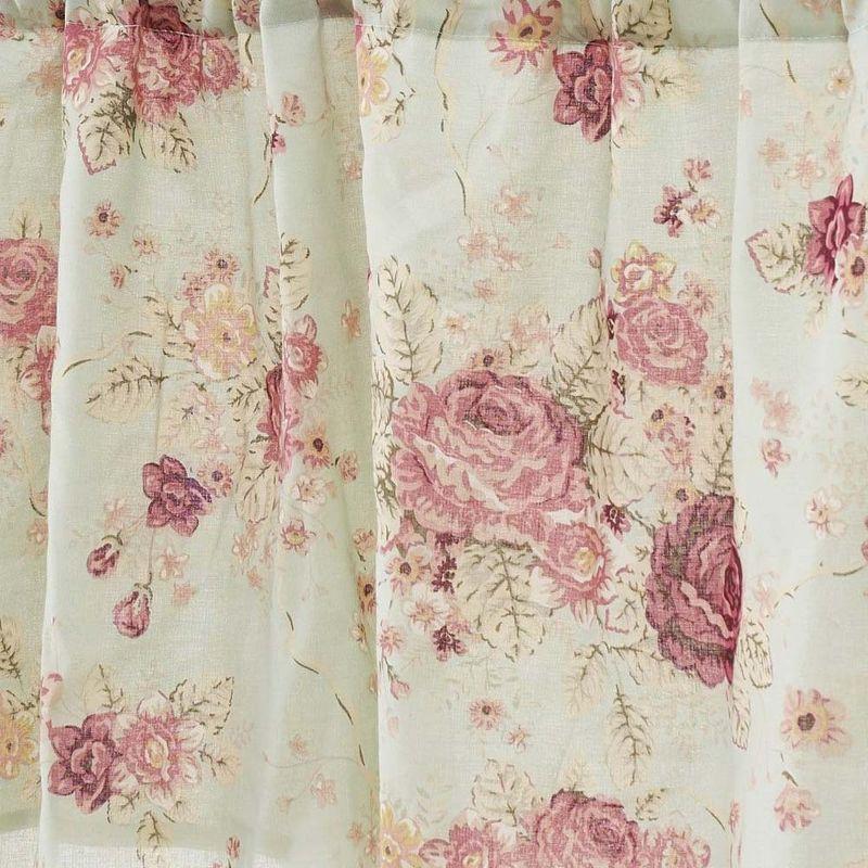 Antique Rose 84" Curtain Valance