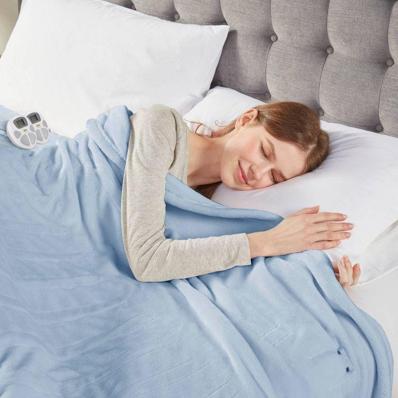 Serta Plush Heated Blanket