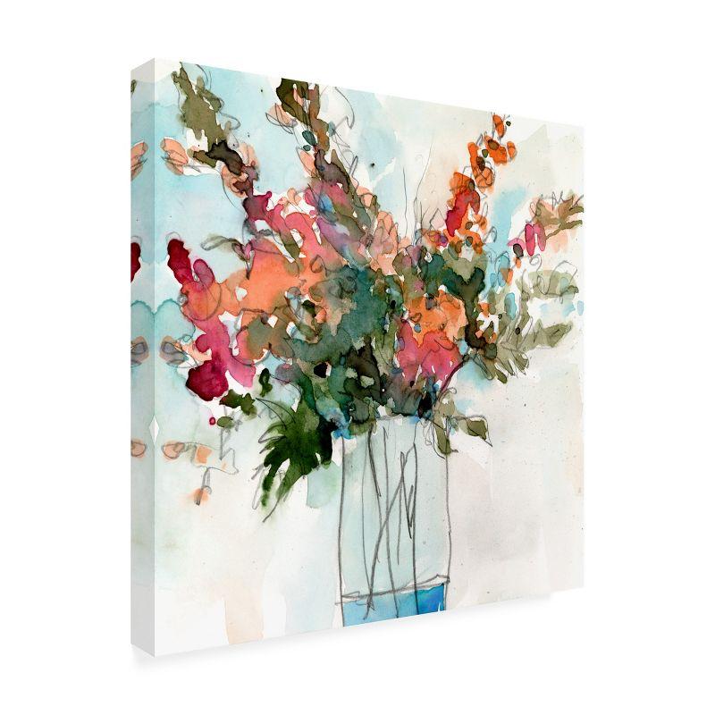 Samuel Dixon Water Garden Still Life Floral Canvas Art