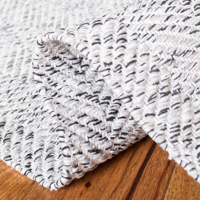 Nantucket NAN144 Hand Loomed Area Rug - Charcoal - 8'9"x11'9" - Safavieh.