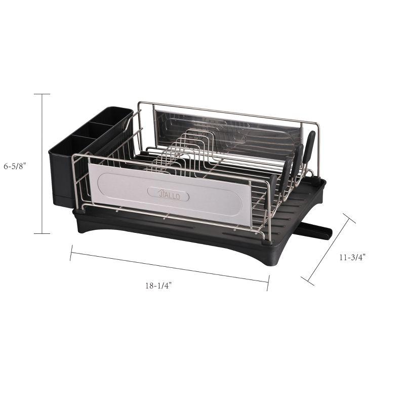 JIallo Adjustable Dish Rack