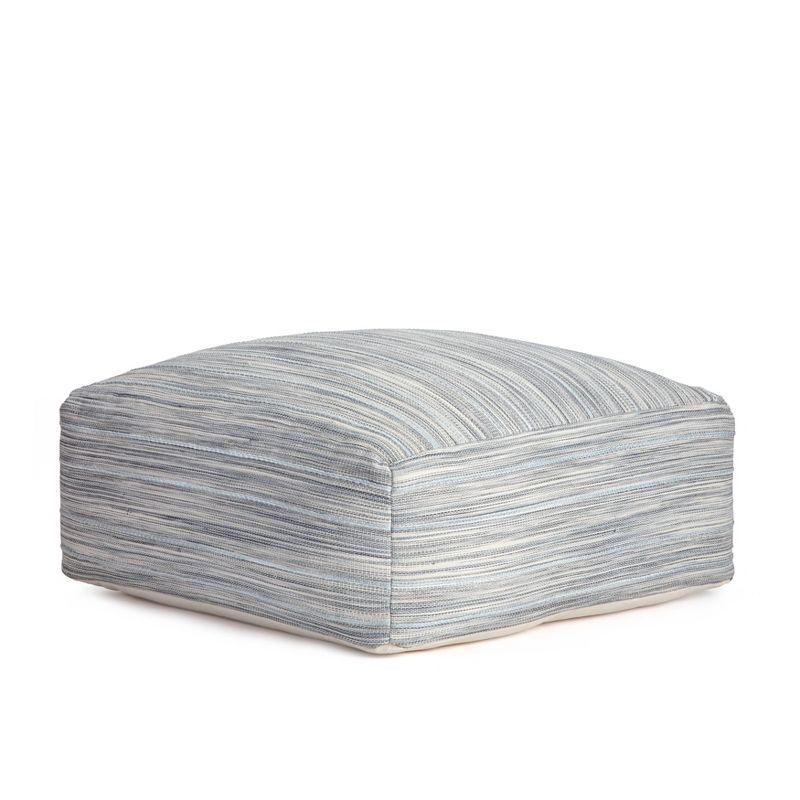 Montanita Gray Ottoman Gray/Ivory - Anji Mountain