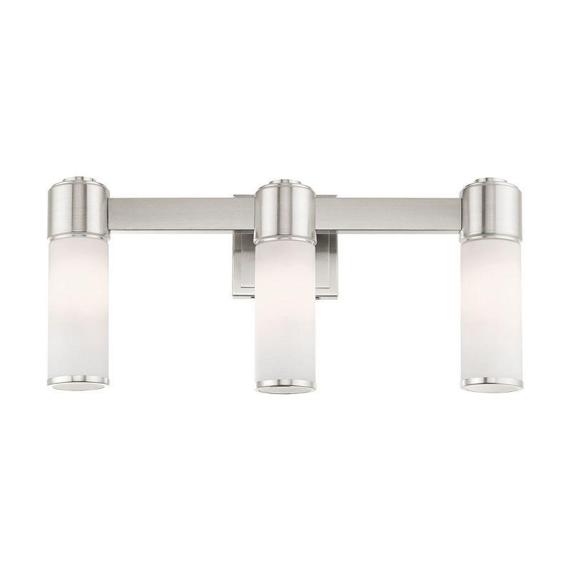 Livex Lighting Weston 3 - Light Vanity in  Brushed Nickel