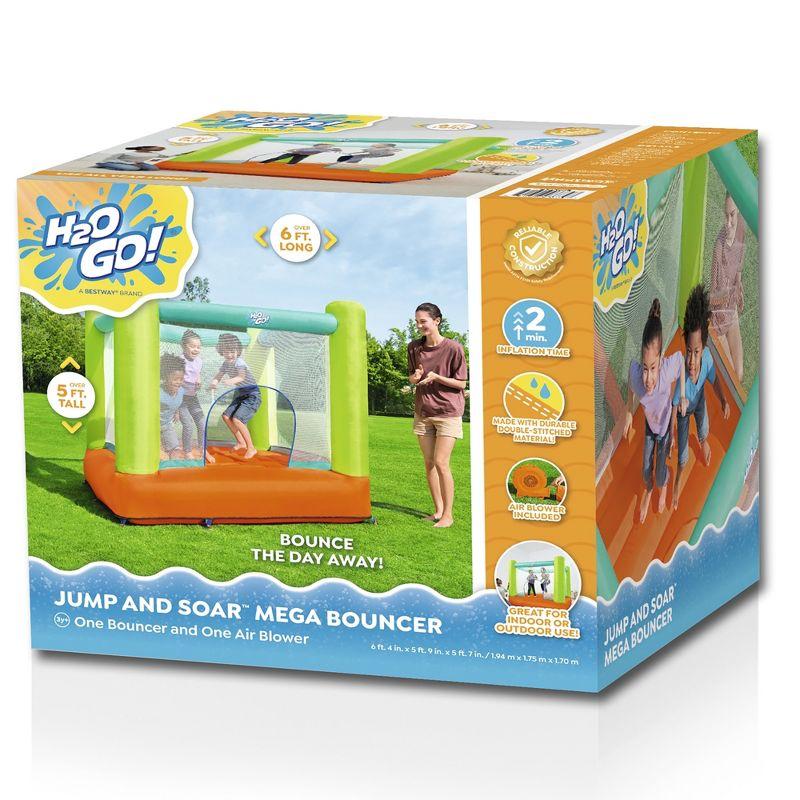 H2OGO! Jump and Soar Kids Inflatable Mega Bouncer 5'7"