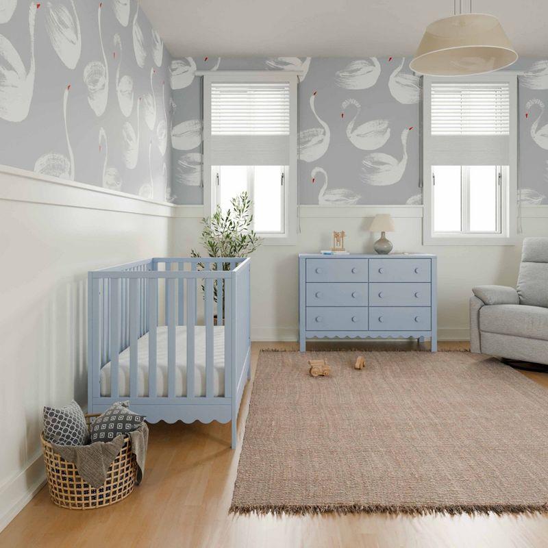 daVinci Sammy Scallop 6-Drawer Dresser