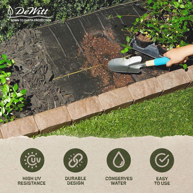 Dewitt DeWitt Sunbelt Woven Weed Barrier Landscape Fabric Ground Cover