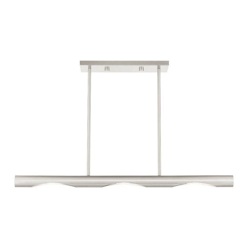 Livex Lighting Acra 3 - Light Chandelier in  Brushed Nickel