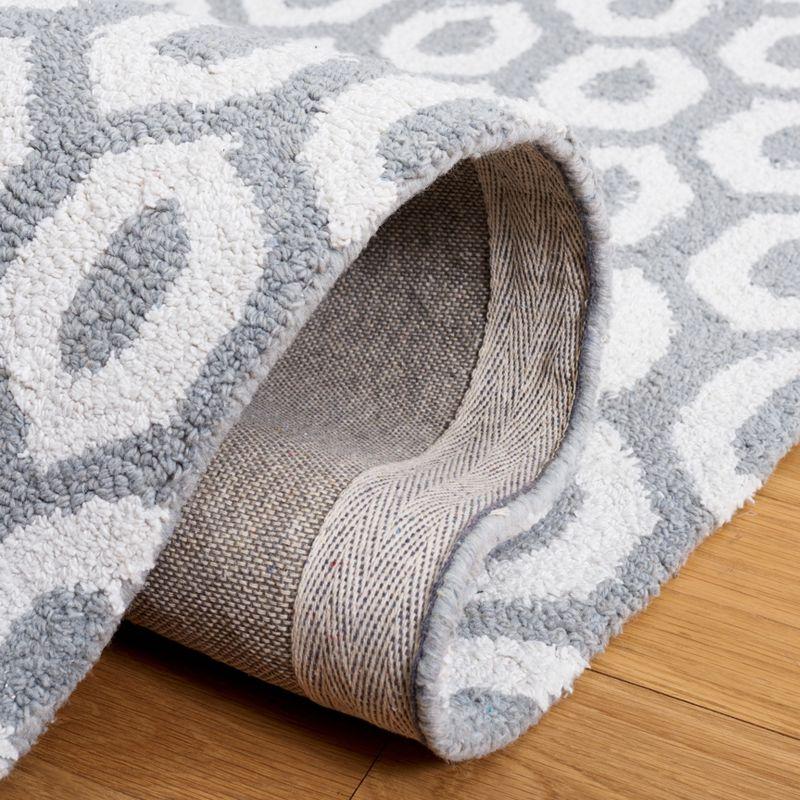 Capri CPR708 Tufted Indoor Area Rug - Ivory/Grey - 8'x10' - Safavieh