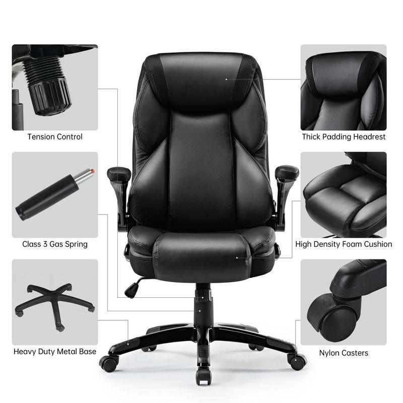 EUREKA ERGONOMIC Galene, Faux Leather Office Chair