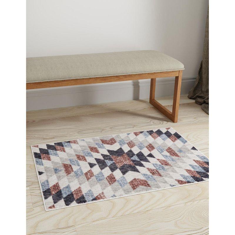 Unique Loom 2' 0 x 3' 0 Multi Eco Southwestern Escalante Area Rug