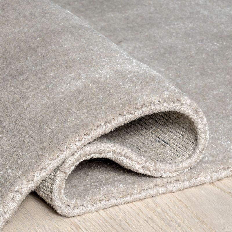 Lahjar Speckled Wool Blend Area Rug