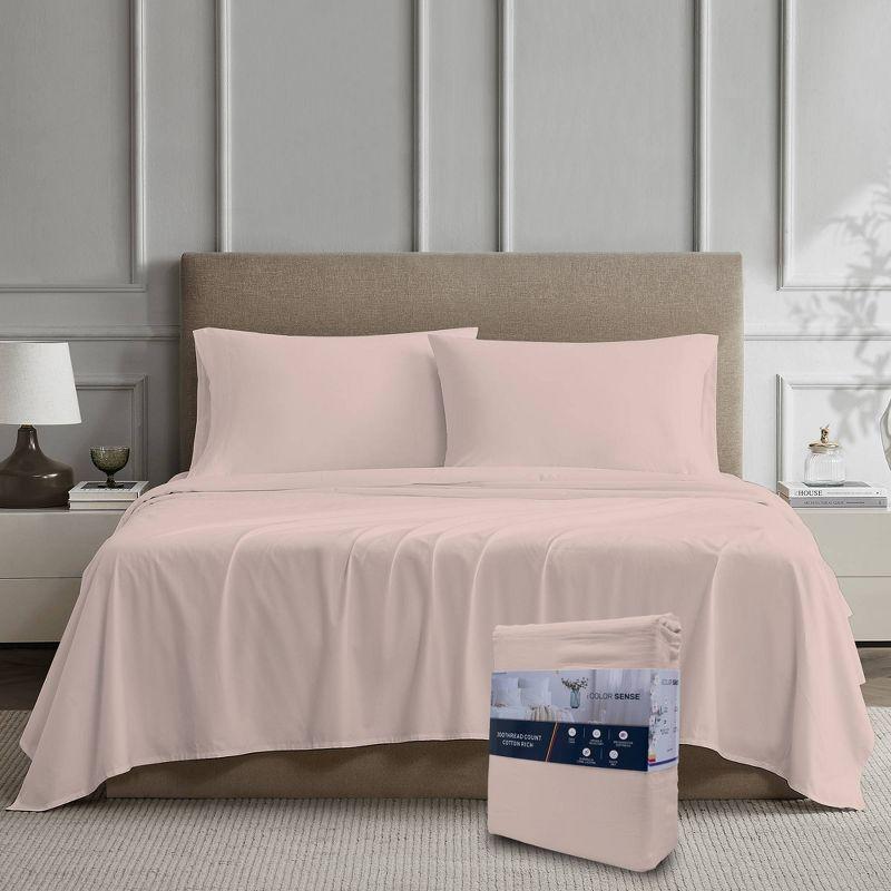 100% Cotton Lightweight Percale Weave Sheet Set