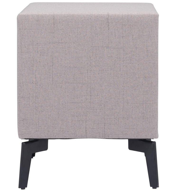 Zuo Halle Side Table Gray