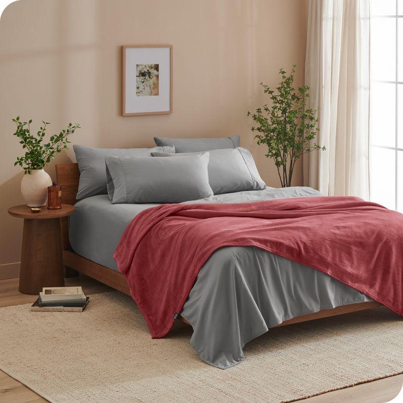 Bare Home Bare Home Microplush Fleece Blanket - Fuzzy, Warm, Bed/Throw Blanket