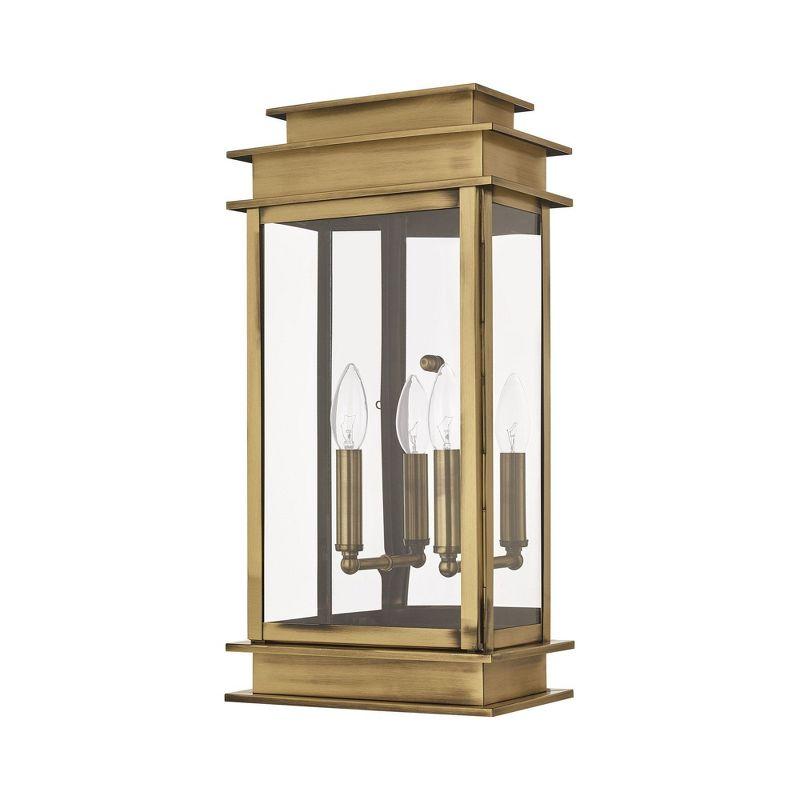 Livex Lighting Princeton 2 - Light Wall Light in  Antique Brass