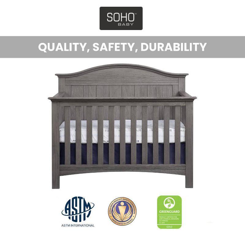 SOHO BABY Chandler 4-in-1 Convertible Crib