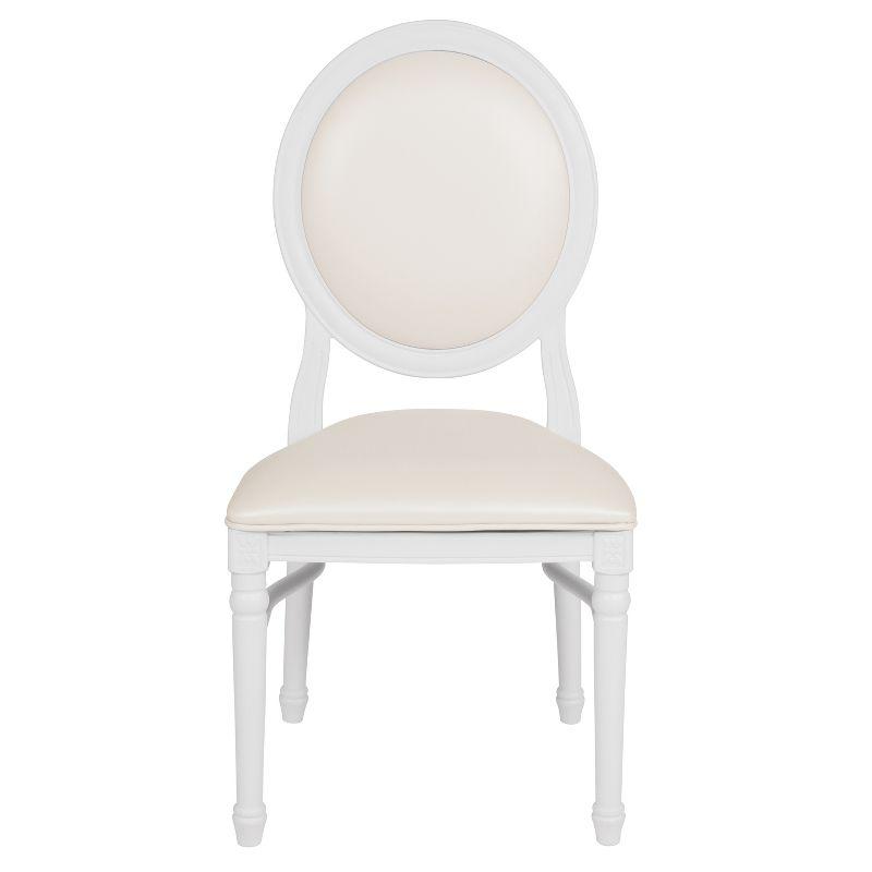 Flash Furniture HERCULES Series 900 lb. Capacity King Louis Dining Side Chair