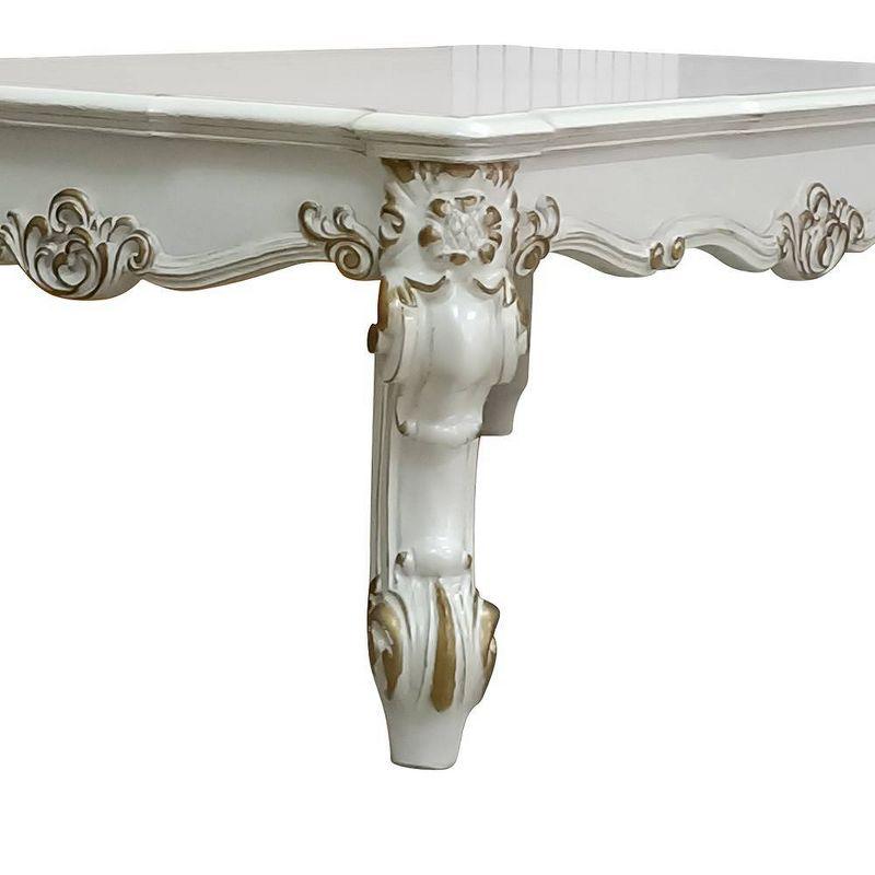 53" Vendome II Coffee Table Antique Pearl Finish - Acme Furniture