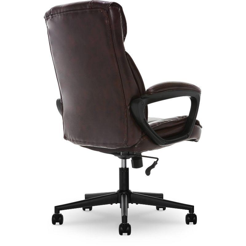 Style Hannah Office Chair Bonded Leather Comfort - Serta