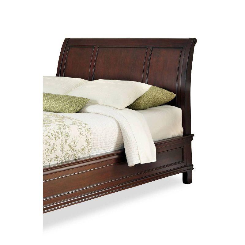 Lafayette Cherry Mahogany King Sleigh Headboard