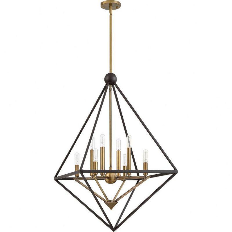 Quoizel Lighting Louvre 8 - Light Chandelier in  Western Bronze