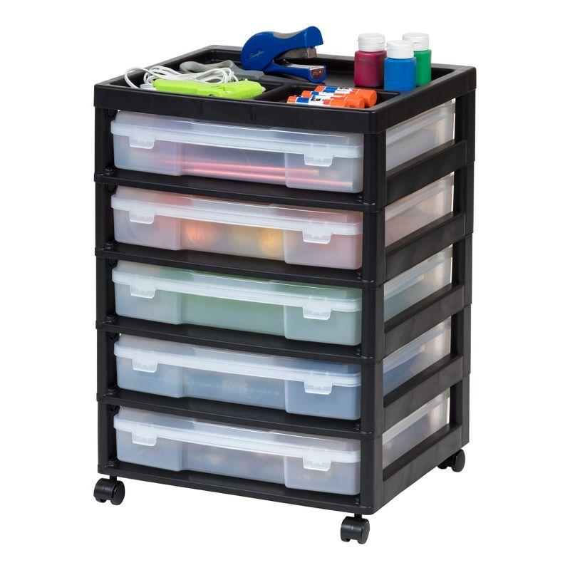 IRIS USA, Inc. Drawer Plastic Storage Chest with Casters