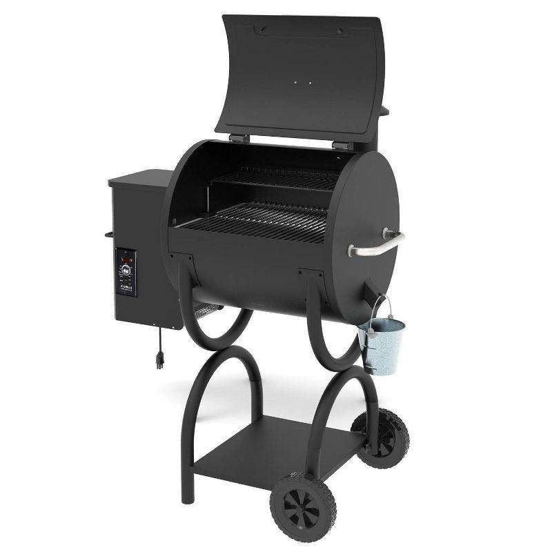 ZPG-550A Grills Wood Pellet Grill BBQ Smoker Digital Control - Black - Z Grills