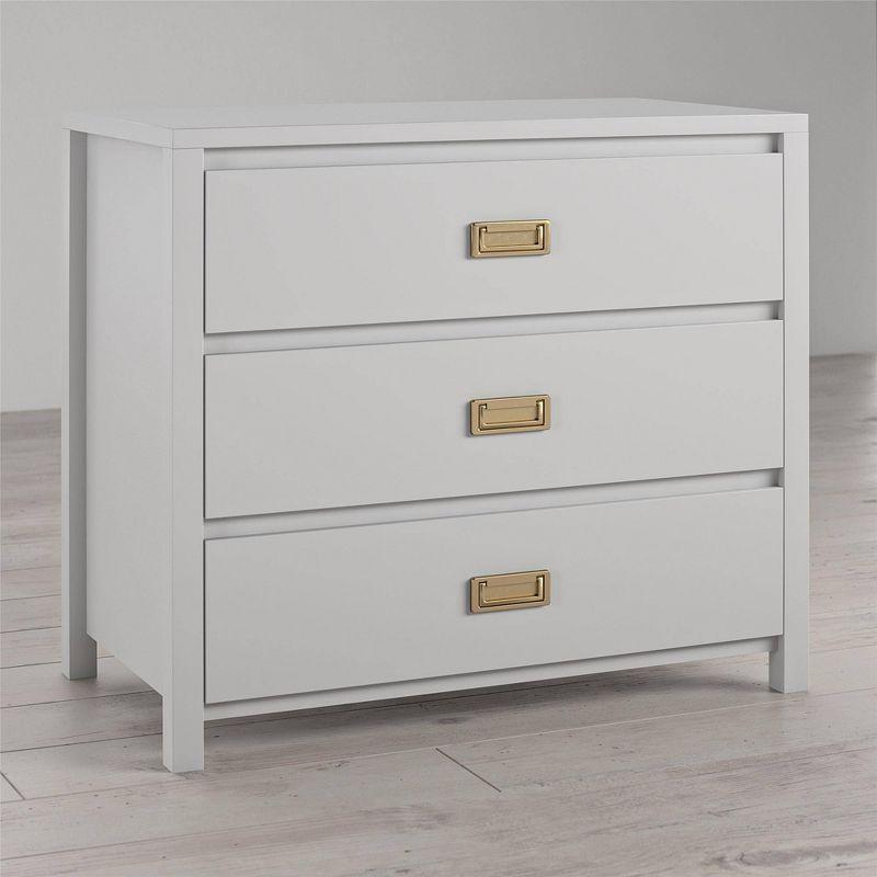 Little Seeds Monarch Hill Haven 3-Drawer Dresser - Dove Gray