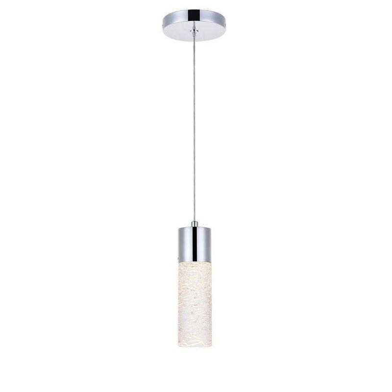 Elegant Lighting Constellation 1 light Chrome LED Pendant