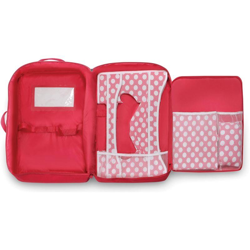 Badger Basket Double Doll Travel Case with Bunk Bed