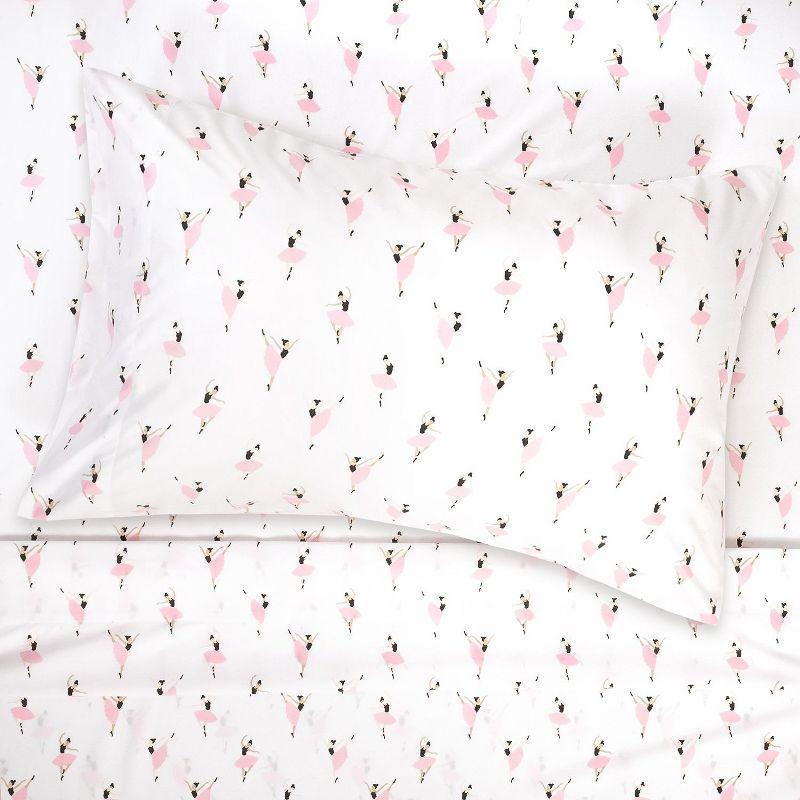 Sweet Home Collection Ballerina Bed Sheet Set
