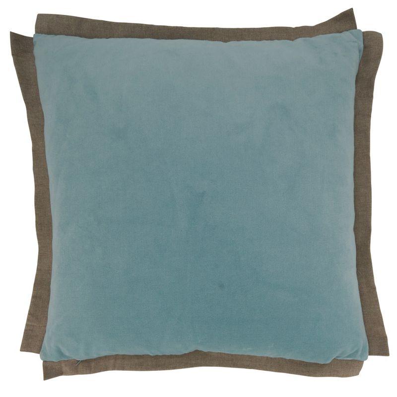 Saro Winifred Collection Cotton Pillow Cover