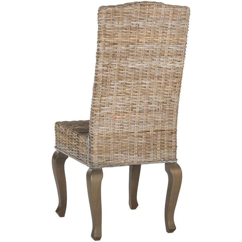 Milos Dining Chair (Set of 2) - Grey - Safavieh