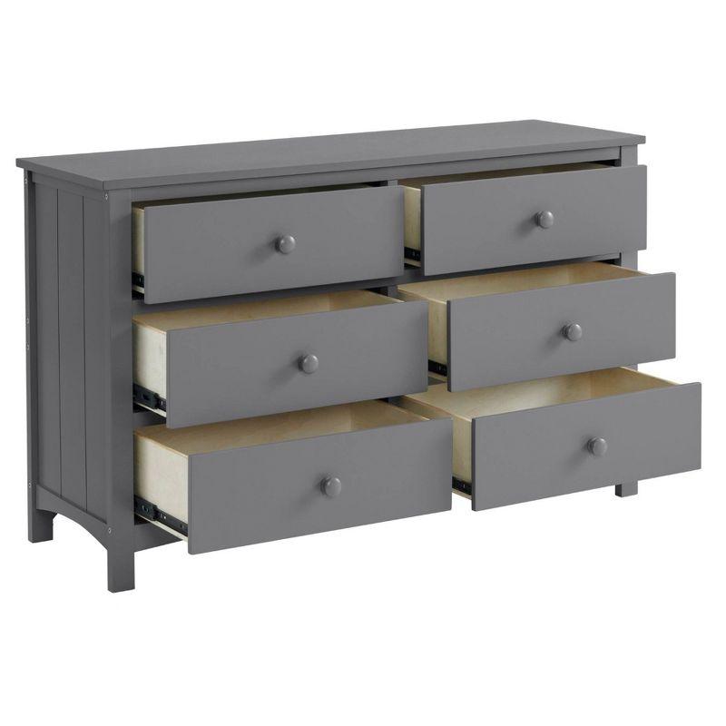Universal (Ready To Assemble) 6 Drawer Dresser