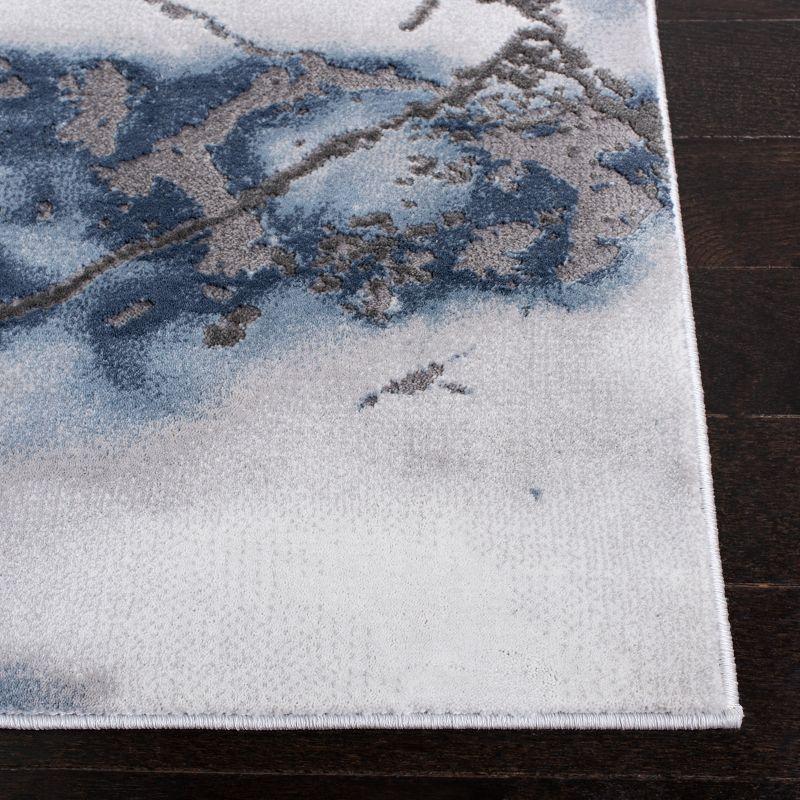 Craft CFT877 Loomed Indoor Area Rug - Grey/Blue - 6'7"x9' - Safavieh
