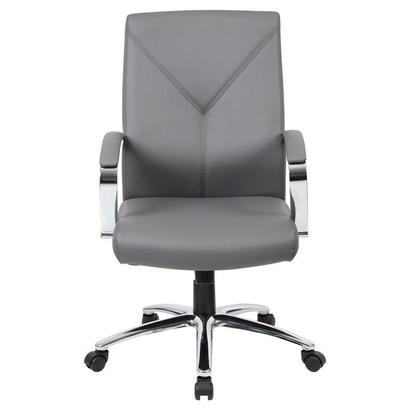Boss Office Products Leather Conference Chair