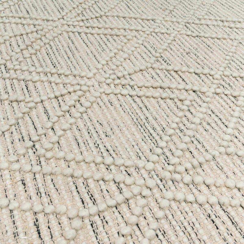 Hauteloom Rectangle Area Rug   Ivory