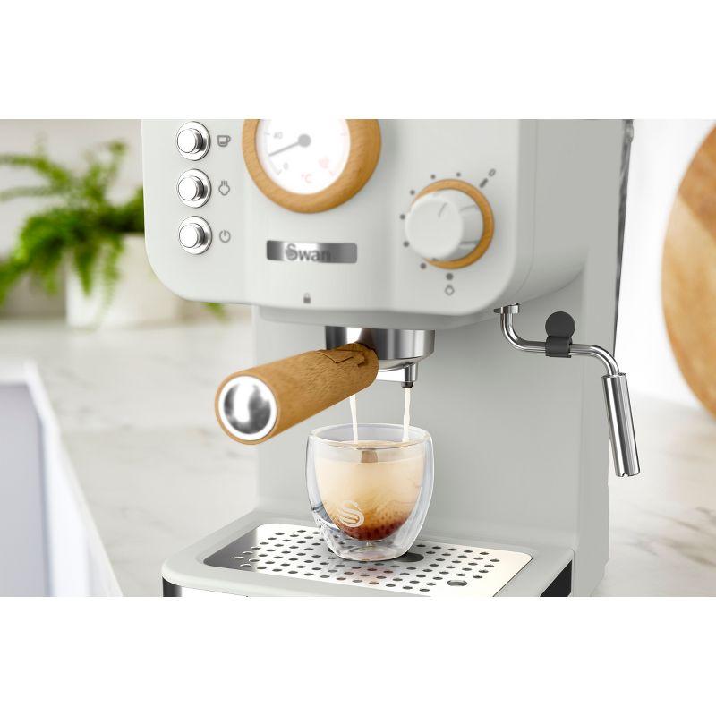 Swan Nordic Pump Espresso Coffee Machine White