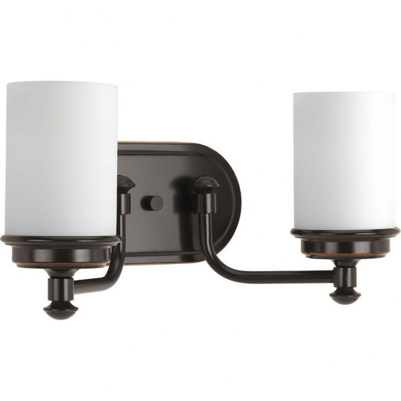 16" Bronze Dimmable Direct Wired Vanity Light