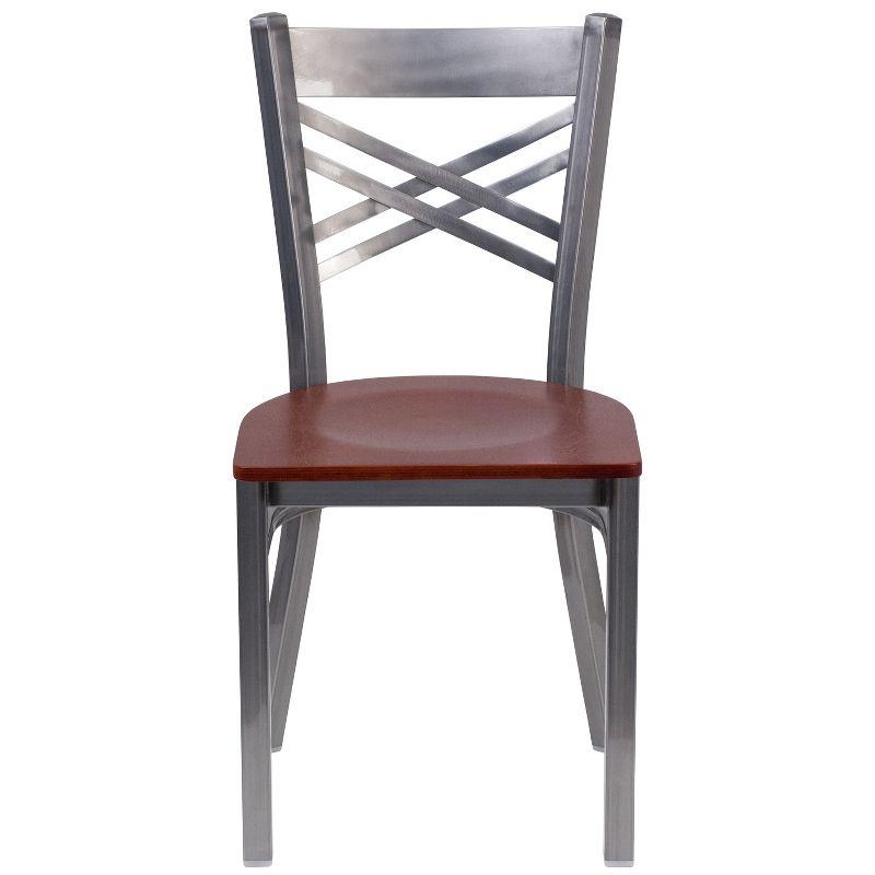Flash Furniture Athena Cross Back Side Chair