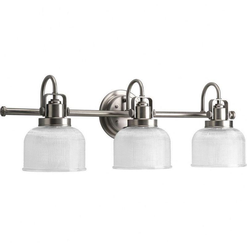 Rosser 3 Light Transparent Dimmable Vanity Light