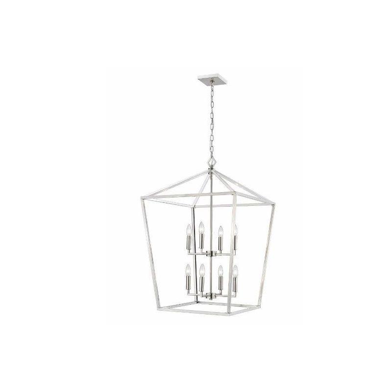 Millennium Lighting 8 - Light Pendant in  Satin Nickel