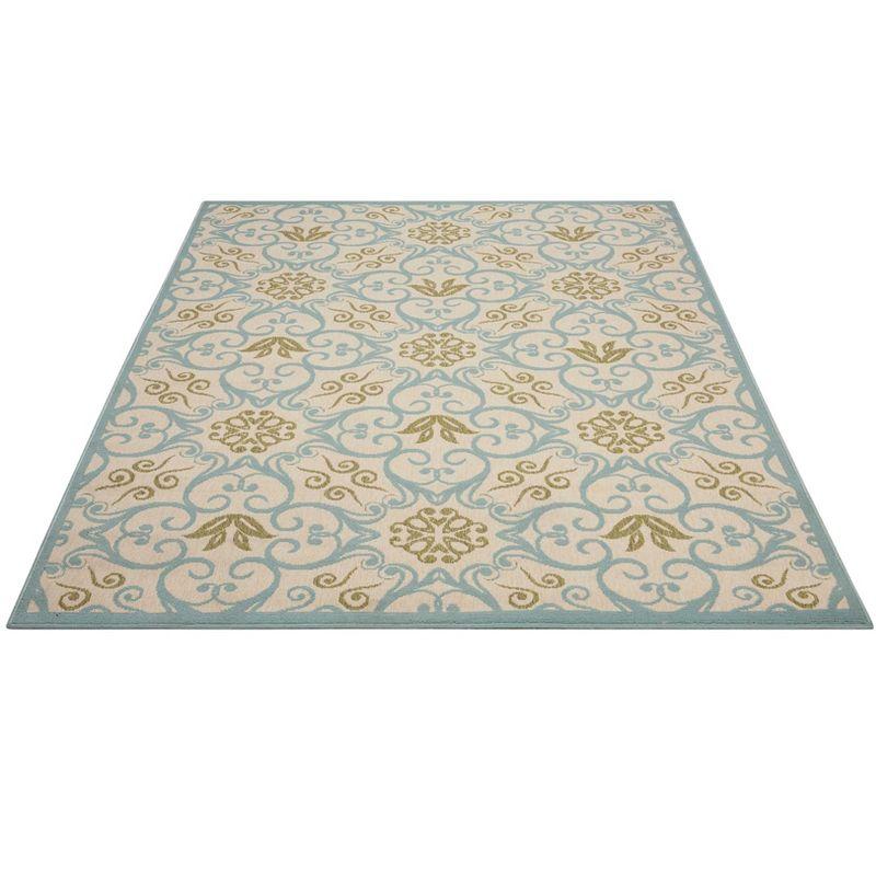 Nourison Caribbean Contemporary Outdoor Area Rug