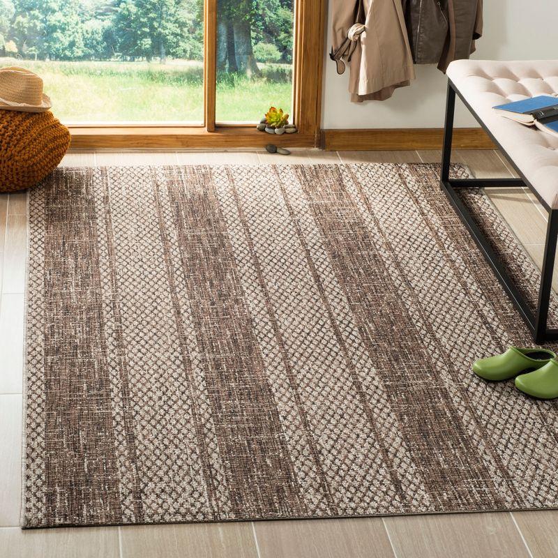 Courtyard CY8736 Power Loomed Indoor/Outdoor Area Rug  - Safavieh