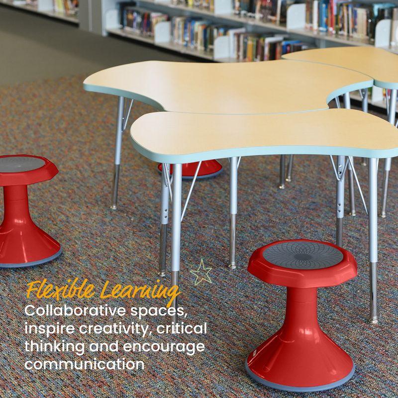 ECR4Kids ACE Active Core Engagement Wobble Stool, Flexible Seating