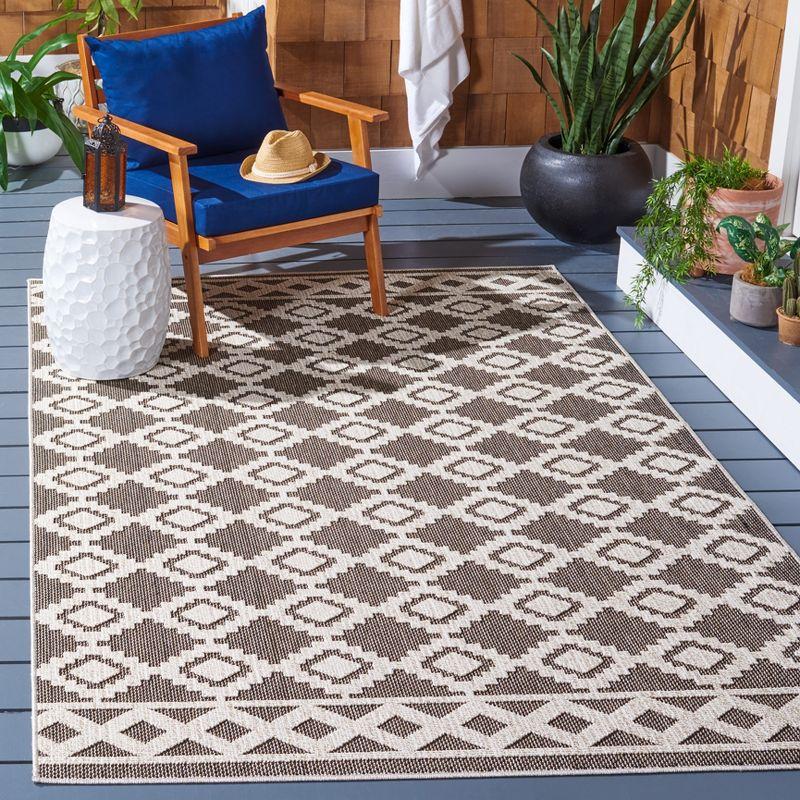 Boho Chic Global 9' x 12' Indoor/Outdoor Neutral Area Rug