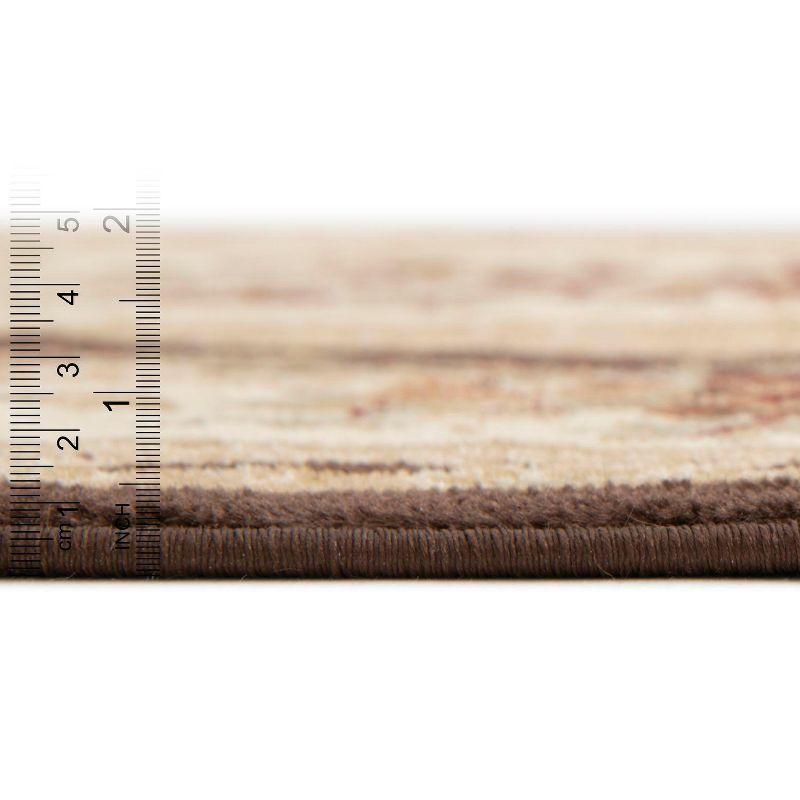 Unique Loom Versailles Collection Area Rug - Henry (10' 6" x 16' 5" Rectangle Brown/Cream)