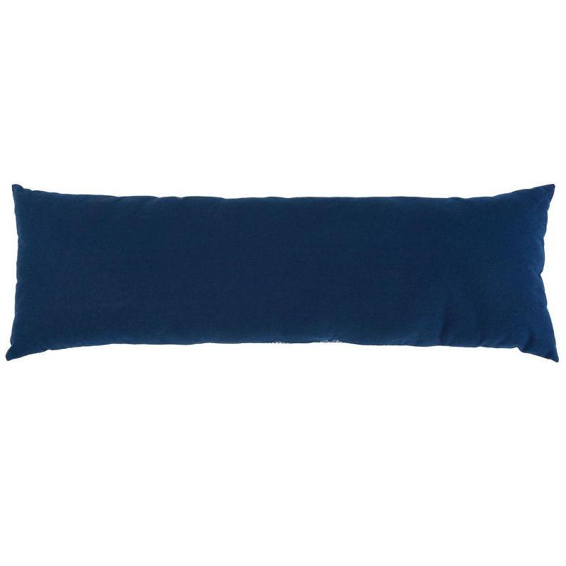 Valenti Pillow - Blue/White - 12"X36" - Safavieh